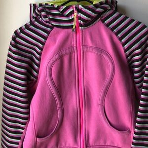 Lululemon Afterglo Scuba Hoodie Rare Size 8